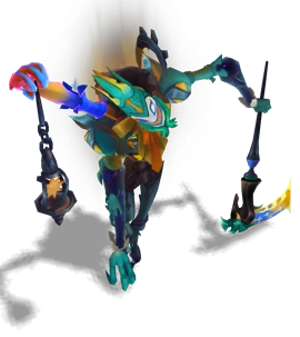 Star Nemesis Fiddlesticks Turquoise chroma