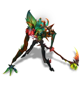 Flora Fatalis Fiddlesticks Emerald chroma