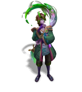 Spirit Blossom Hwei Emerald chroma