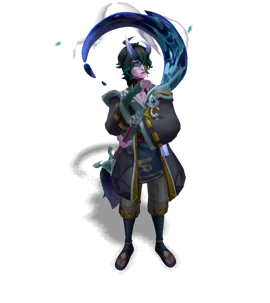 Spirit Blossom Hwei Obsidian chroma