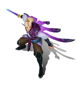 Enduring Sword Talon Amethyst chroma