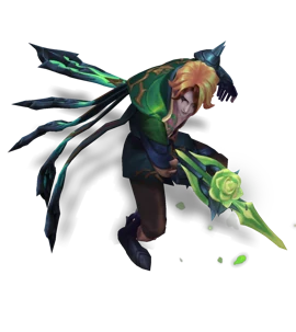 Withered Rose Talon Emerald chroma