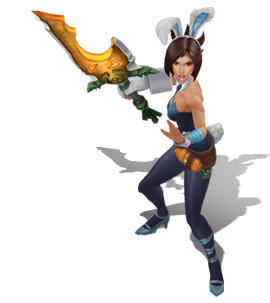 Battle Bunny Riven Sapphire chroma