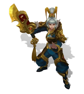 Dragonblade Riven Golden chroma