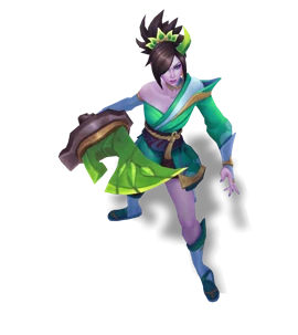 Spirit Blossom Riven Emerald chroma