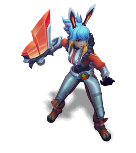 Battle Bunny Prime Riven Ruby chroma