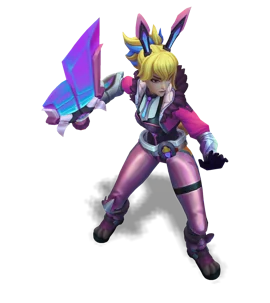 Battle Bunny Prime Riven Rose Quartz chroma