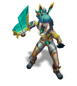 Battle Bunny Prime Riven Citrine chroma