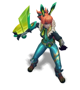 Battle Bunny Prime Riven Emerald chroma