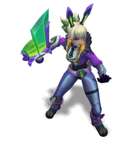 Battle Bunny Prime Riven Tanzanite chroma