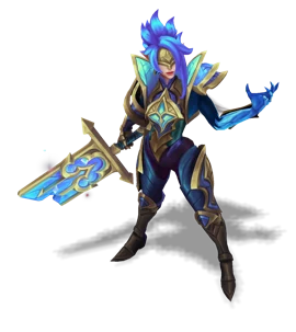 Broken Covenant Riven Sapphire chroma