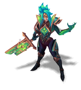 Broken Covenant Riven Emerald chroma