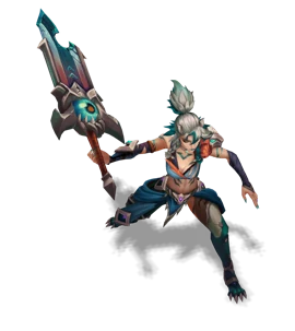 Primal Ambush Riven Turquoise chroma