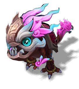 Shan Hai Scrolls Kog'Maw Rose Quartz chroma