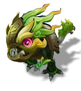 Shan Hai Scrolls Kog'Maw Peridot chroma