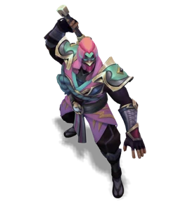Shockblade Shen Rose Quartz chroma