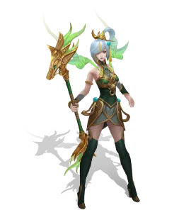 Lunar Empress Lux Peridot chroma