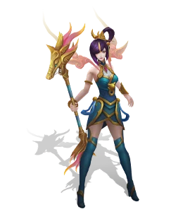 Lunar Empress Lux Turquoise chroma