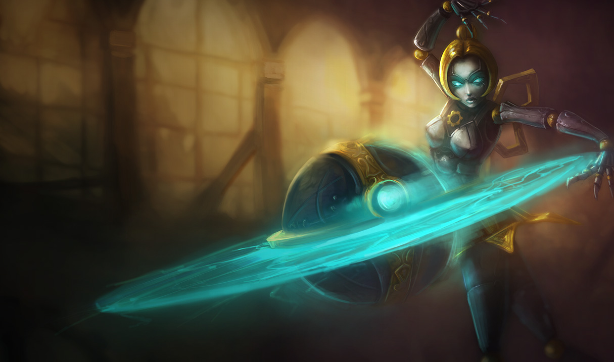 Orianna retired art, League of Legends splash